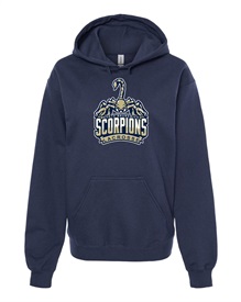Scorpions Lacrosse Logo Navy Hoodie - Orders due Monday, April 10, 2023